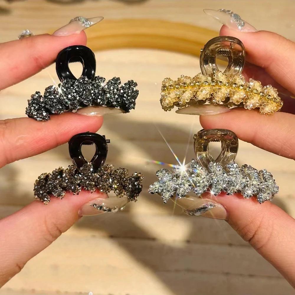 Petite pince à cheveux brillante scintillante pour femmes et filles, pince latérale, frange frontale