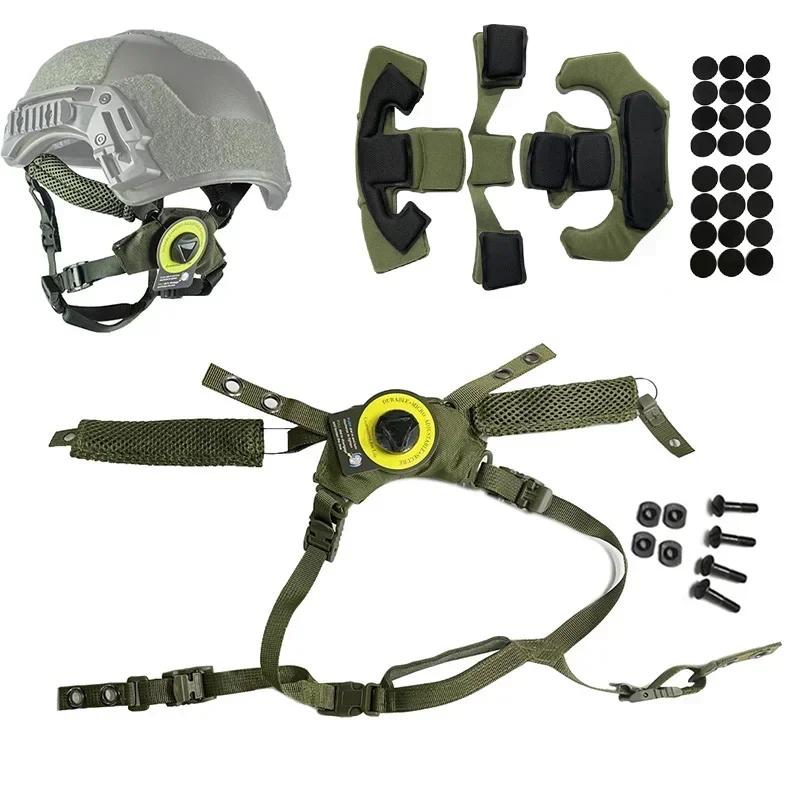 Système de Suspension suspendu pour casque Team Wendy, sangle de menton pour Team Wendy FAST MICH, a