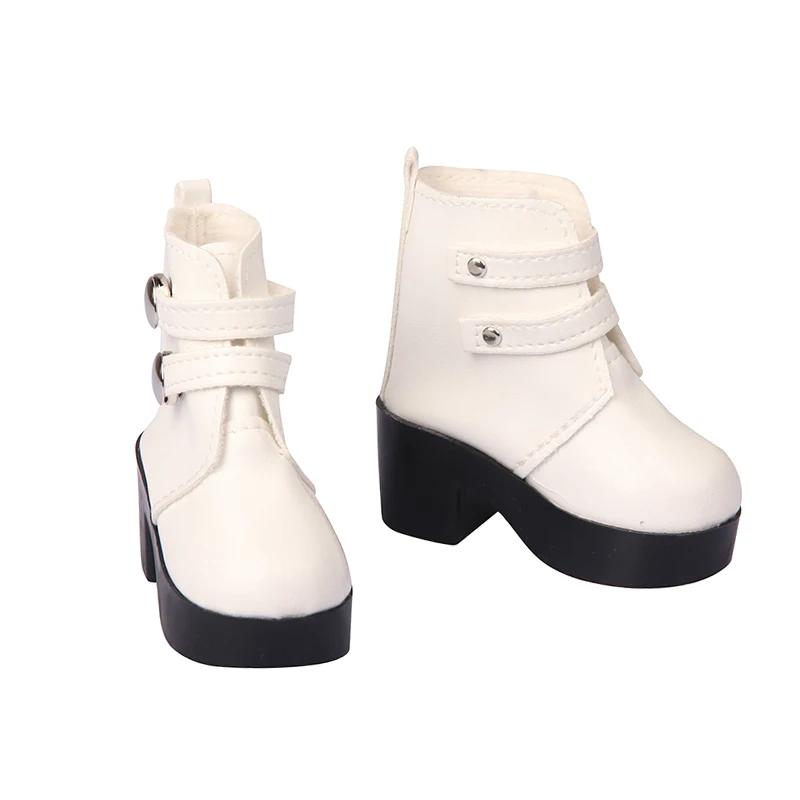 Chaussures à talons hauts faites à la main de 7cm, de haute qualité, pour poupées BJD 1/3, bottes mi