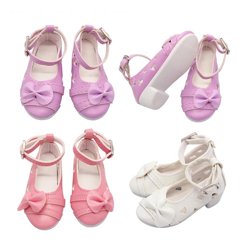 Chaussures à talons hauts faites à la main de 7cm, de haute qualité, pour poupées BJD 1/3, bottes mi