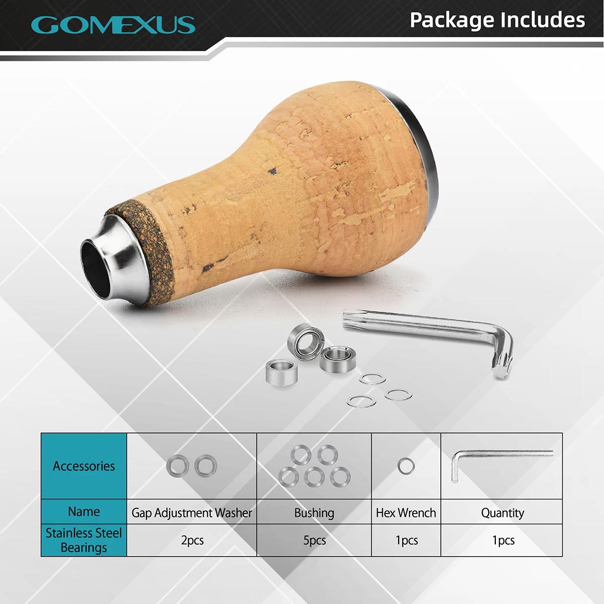 Gomexus nouveau moulinet de pêche en liège poignée bouton 27mm pour la pêche au bar pour Shimano Str