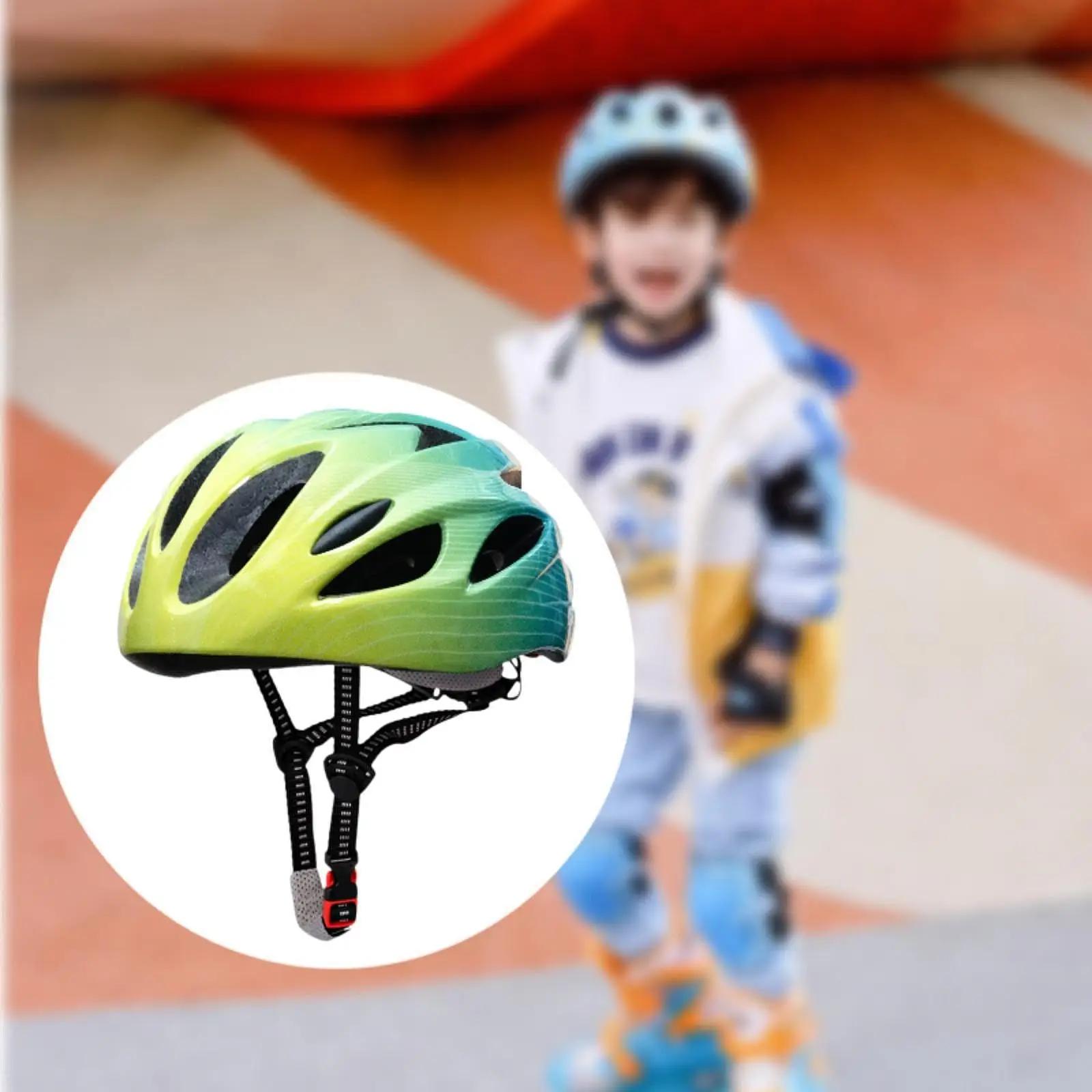 Casque de vélo pour enfants robuste ventilé pour vélo skateboard patinage à roulettes équitation sports de plein air