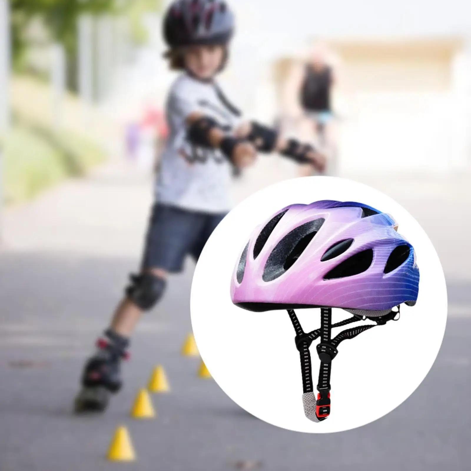 Casque de vélo pour enfants robuste ventilé pour vélo skateboard patinage à roulettes équitation sports de plein air