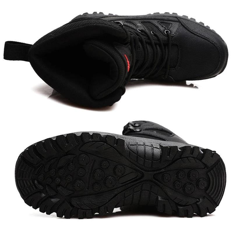 Bottes randonnée femme haut de gamme cuir doublure polaire hiver trekking montagne camping