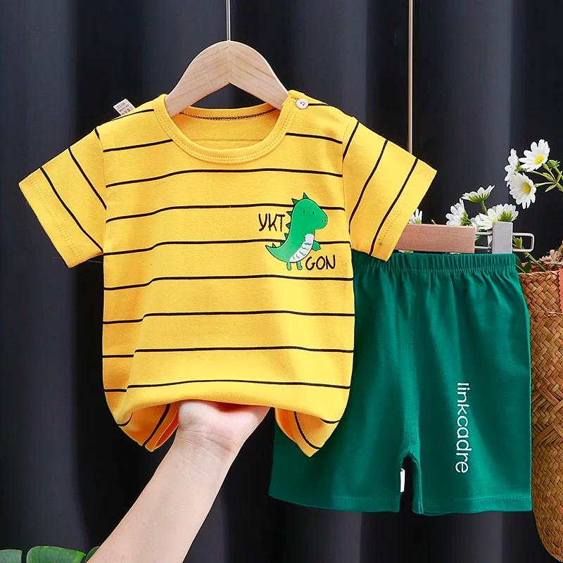 Ensemble de vêtements pour enfants bébé garçon/fille T-Shirt + short