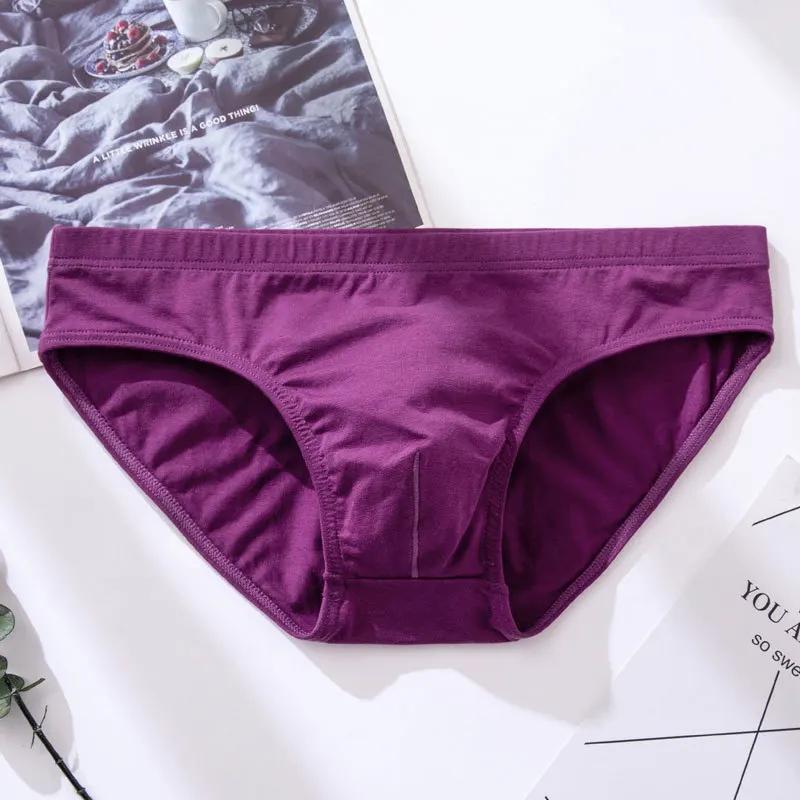 Sous-vêtements sexy en coton pour hommes