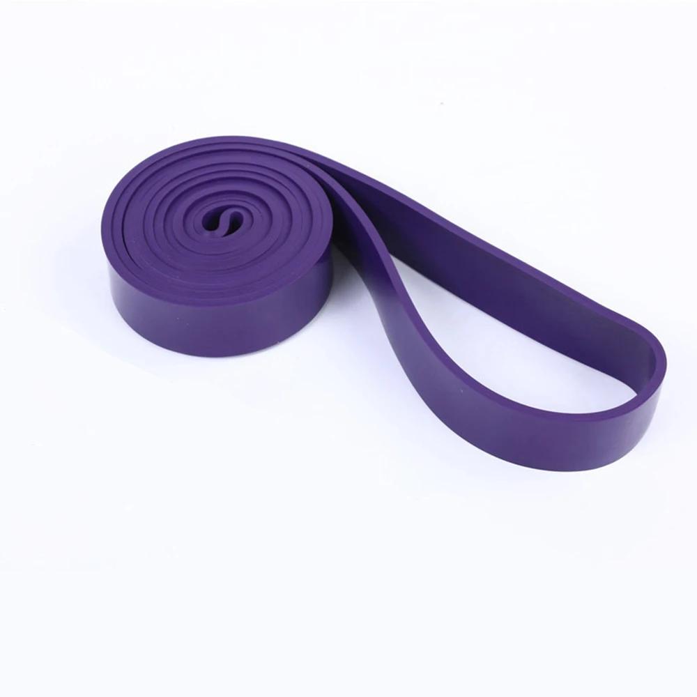 Bande élastique fitness TPE 1 pièce - Résistance yoga entraînement - Épaules dos hanches assistance