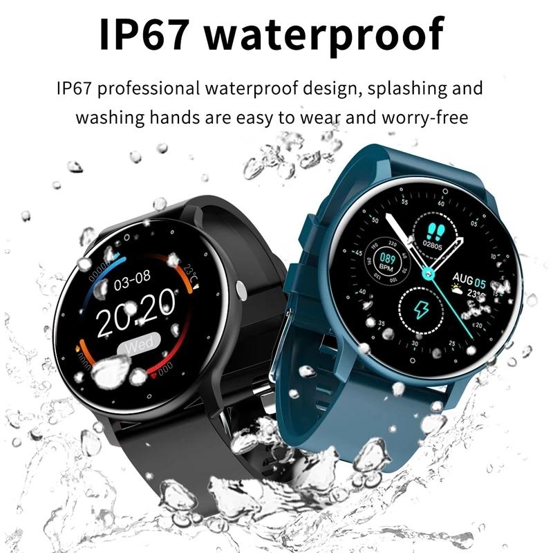 LIGE 2026 montre intelligente femmes hommes dames cadeau Sport Fitness hommes montres moniteur de fréquence cardiaque étanche Smartwatch pour Android IOS