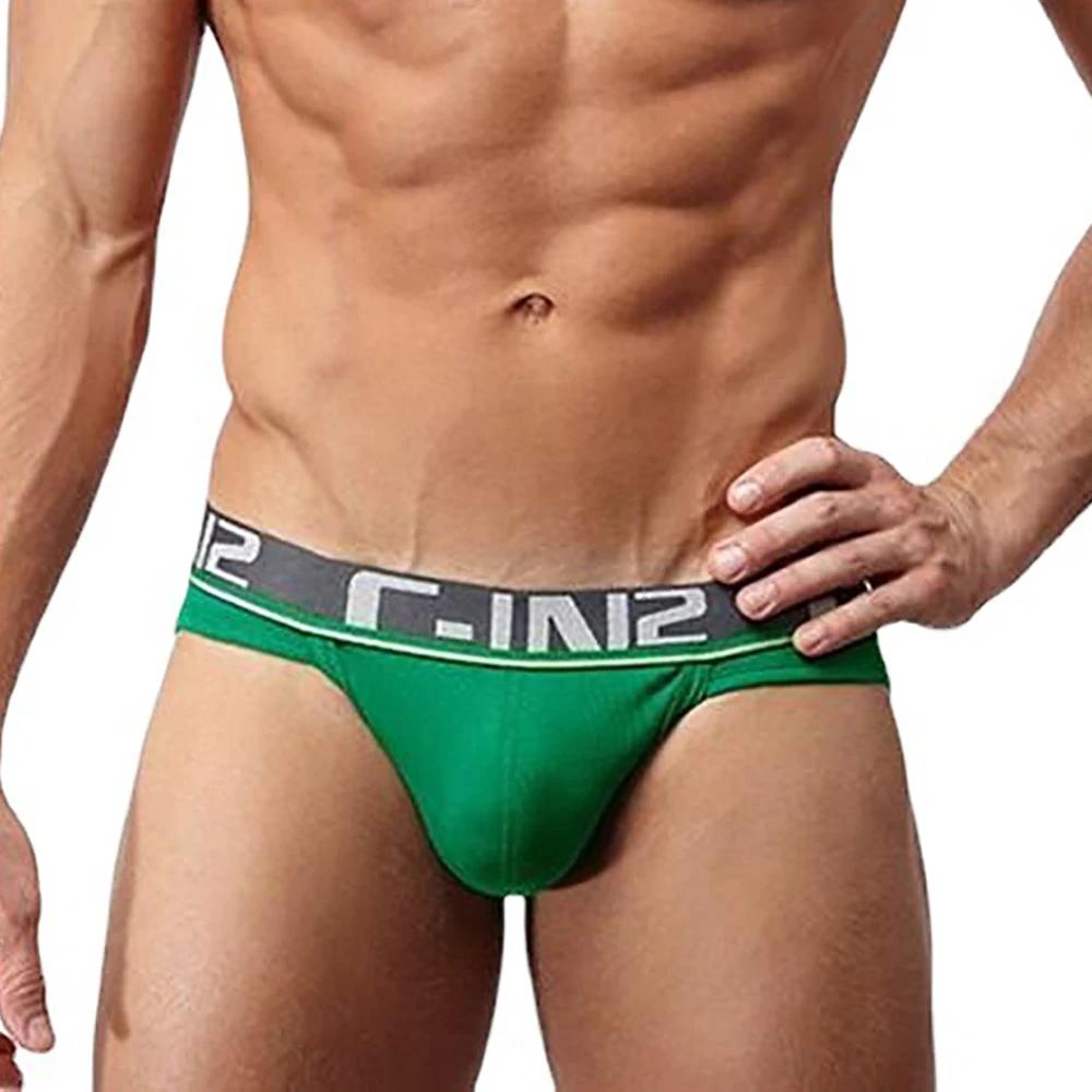 Sous-vêtements pour hommes, Simple et respirant, sac, slips de marque, taille basse, en coton, à la mode, confortables, Vintage, caleçons pour hommes