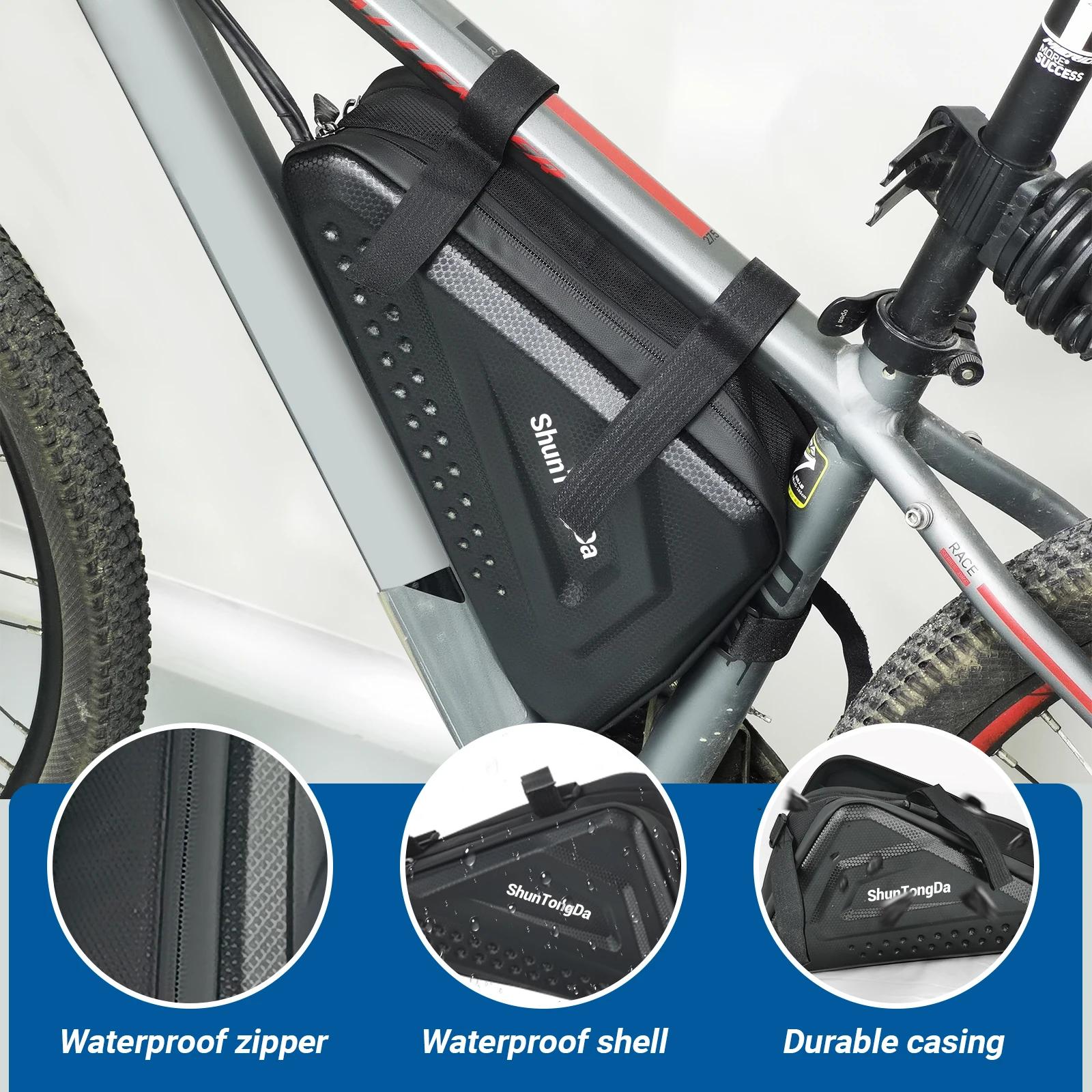 Batterie lithium-ion triangulaire pour moteur de vélo électrique, petite taille, 36V, 48V, 52V, 13Ah, 15Ah, 18Ah, 18650, 21700, 500W, 750W, 1000W