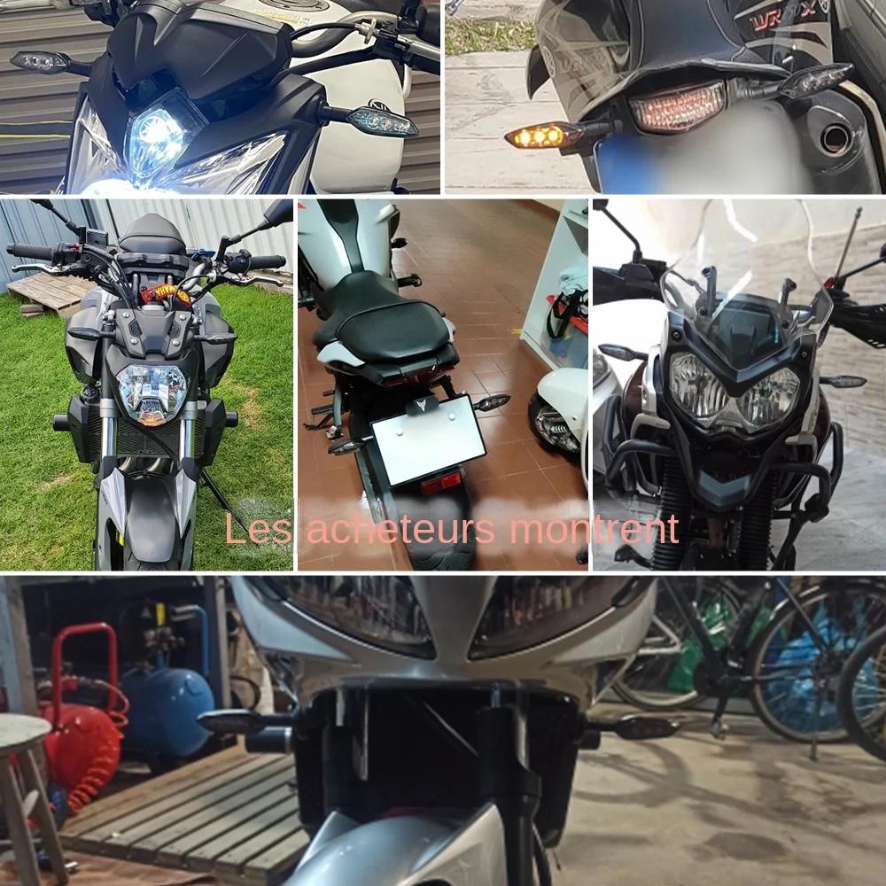 Clignotant LED pour YAMAHA FZ 16 250 FZS 150 FZ1 FZ8 Tenere 700 XSR Tracer 900/GT