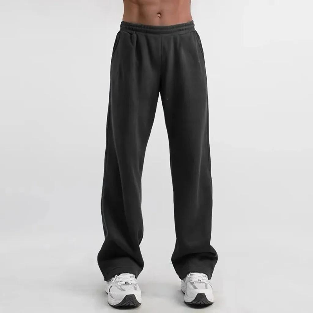 Pantalon de sport en coton pour homme grande taille