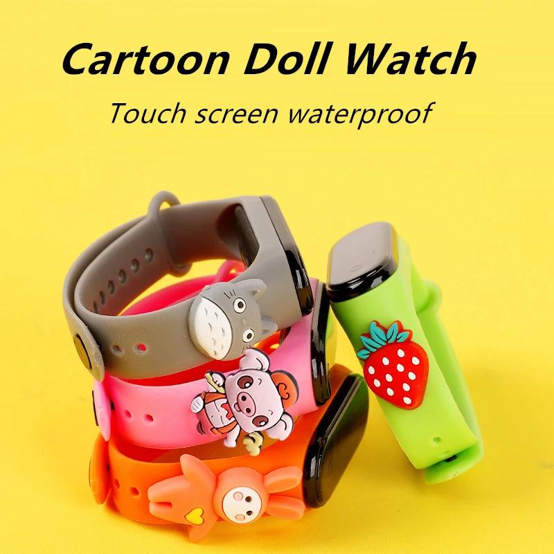 Montre de sport étanche pour enfants, dessin animé dinosaure licorne, jouets pour enfants, montre électronique numérique Led pour garçons et filles, Bracelet