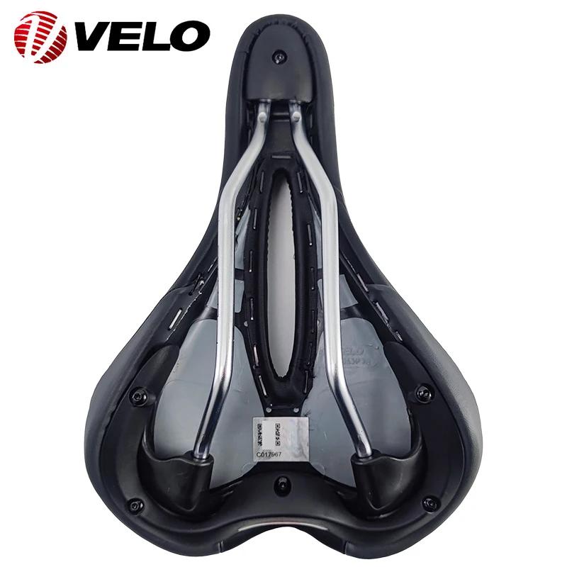 VELO VL-4126 conçu pour les femmes PU creux respirant confortable vélo de route vtt montagne vélo selle coussin pièces de cyclisme