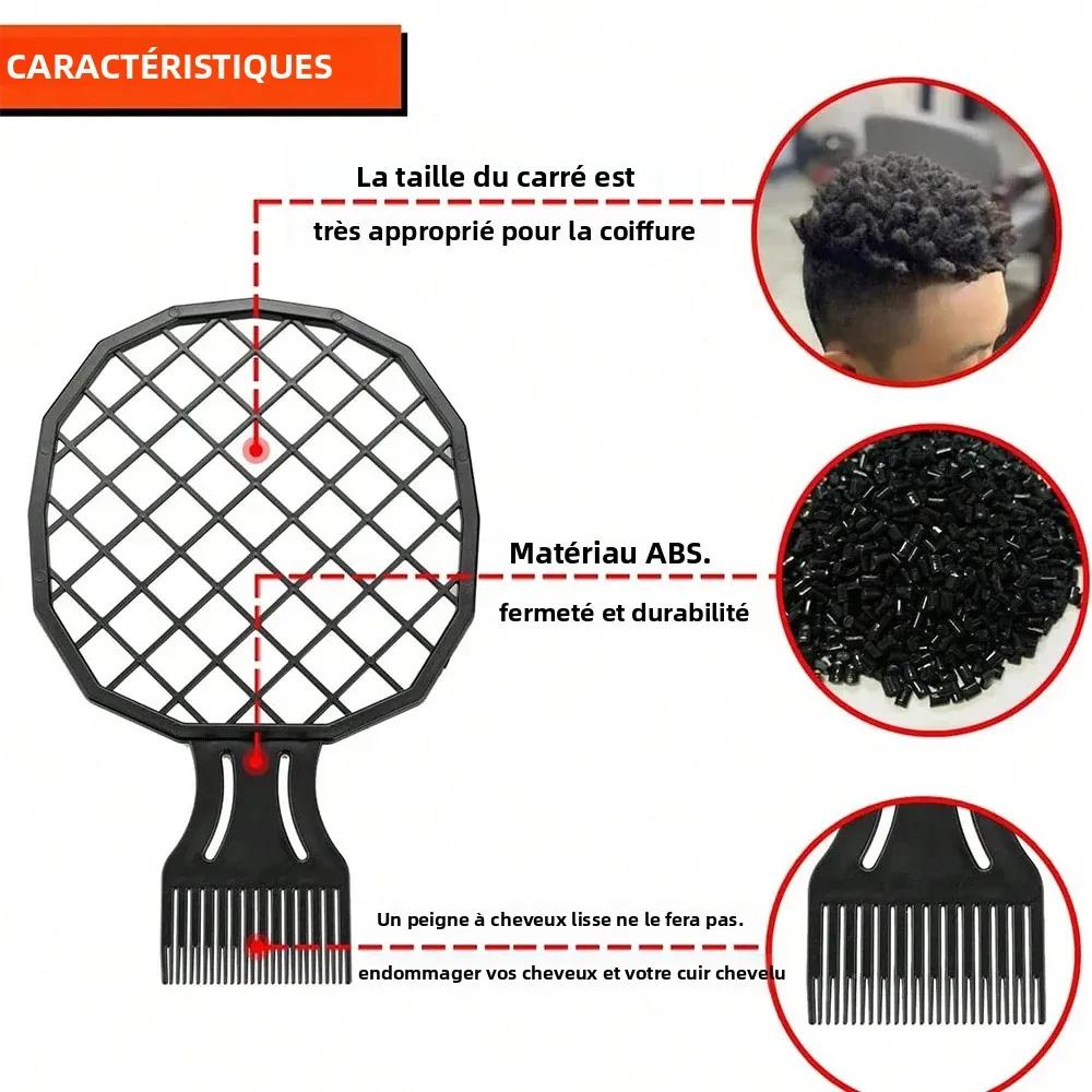 3 pièces/ensemble coiffure en caoutchouc lavable Afro Curl éponge doux bobine de cheveux vague Dreadlock naturel fourche