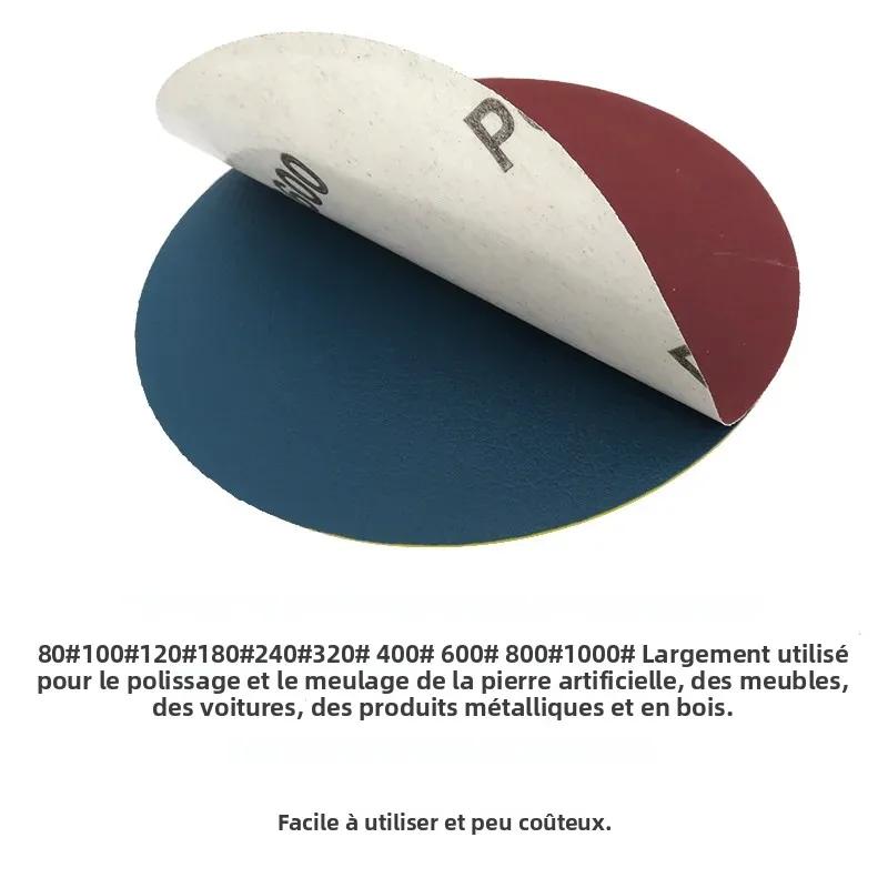 Feuilles de ponçage PSA auto-adhésives