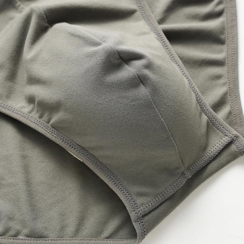 Sous-vêtements respirants pour hommes, slips pour hommes, culottes confortables, shorts sexy, lingerie masculine, caleçons triangulaires, document solide