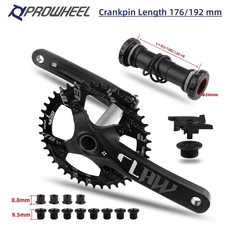PROWHEEL manivelle de vélo de neige 170mm