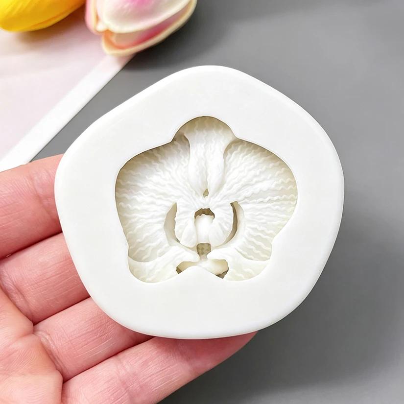 Moule de cuisson de gâteau en Silicone orchidée