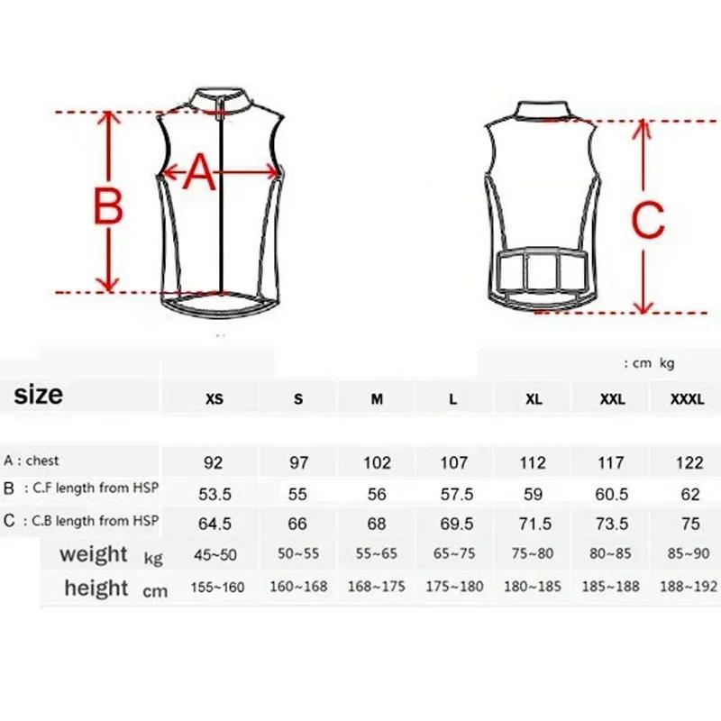 Gilet de cyclisme AERO VELO coupe-vent imperméable pour la course à pied 2026 – Maillot de cyclisme sans manches pour homme – Gilets d'été pour hommes