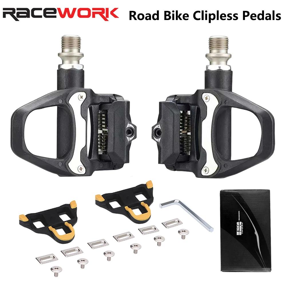 RACEasy-Pédales de vélo de route à roulements scellés