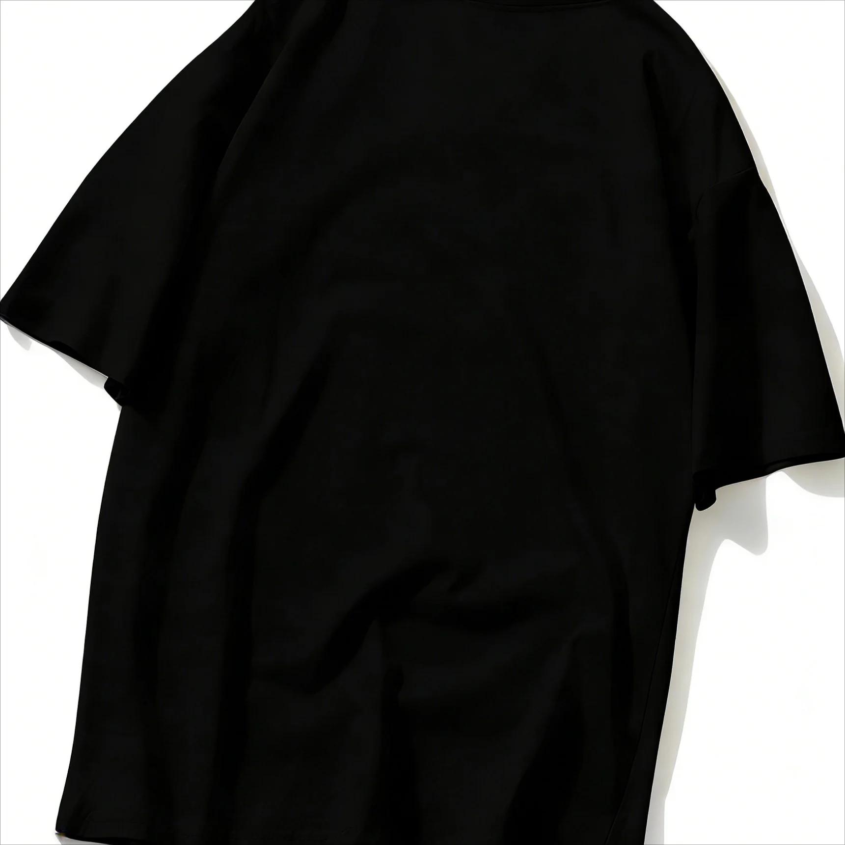 Vêtements pour femmes grandes tailles |   T-shirt imprimé audacieux et original, haut ample à manches courtes dans un style Y2K sexy et courbé