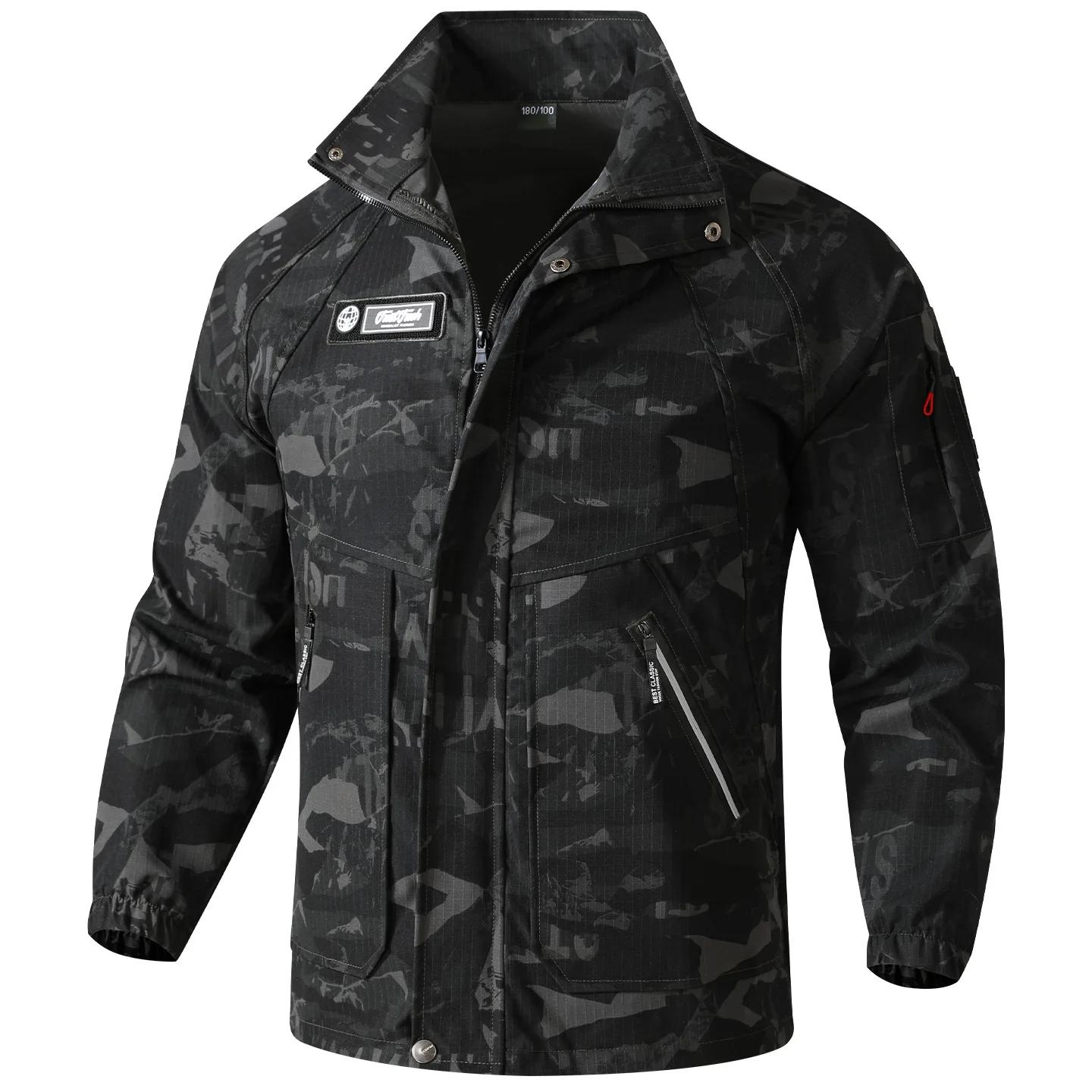 Vêtements de travail pour hommes, anti-usure, coupe ample, combinaison de protection pour la soudure et la réparation, tissu polyester, vêtements de travail printemps-automne