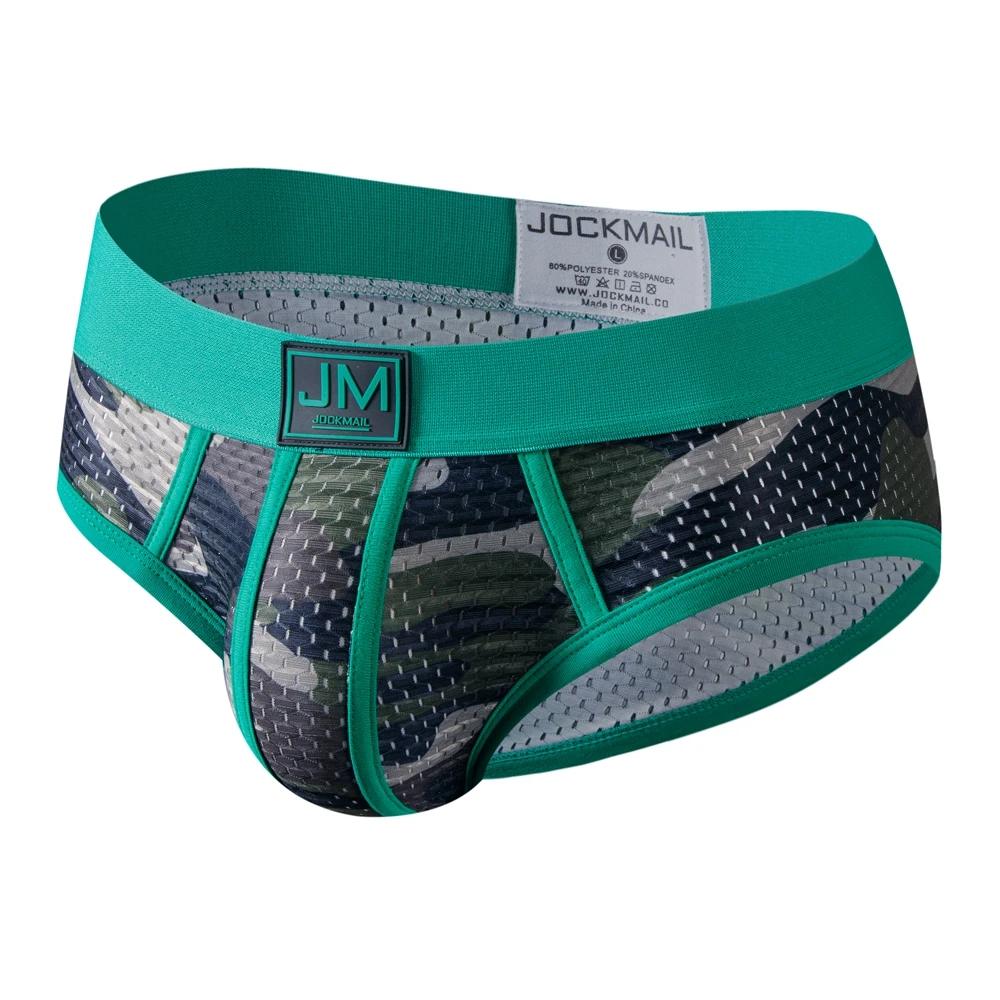 Sous-vêtements pour hommes, slips en maille de Nylon, Camouflage vert, slips pour hommes, Bikini, Boxer pour hommes ou comme short de maillot de bain