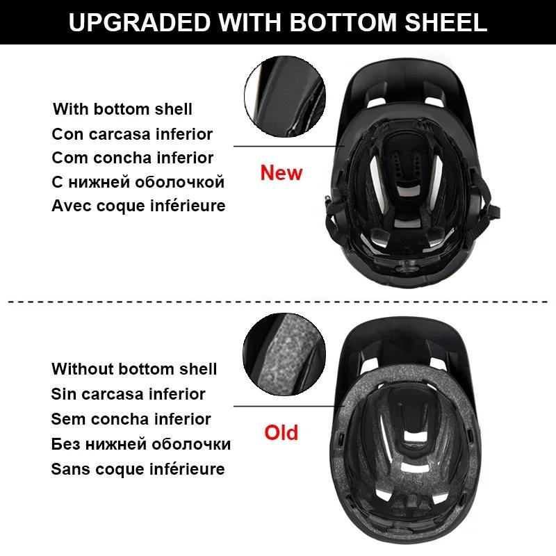 Casque de vélo double sport pour route et VTT – Protection légère anti-impact