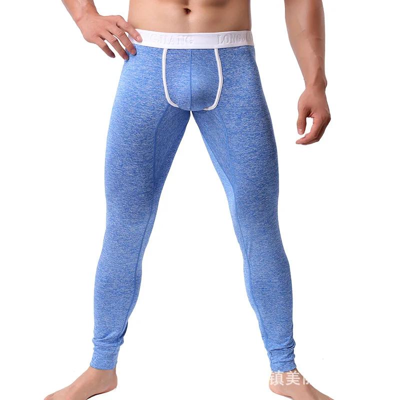 Hiver homme pantalon sous-vêtement thermique bas collants hommes vêtements thermiques garder au chaud pantalons caleçons