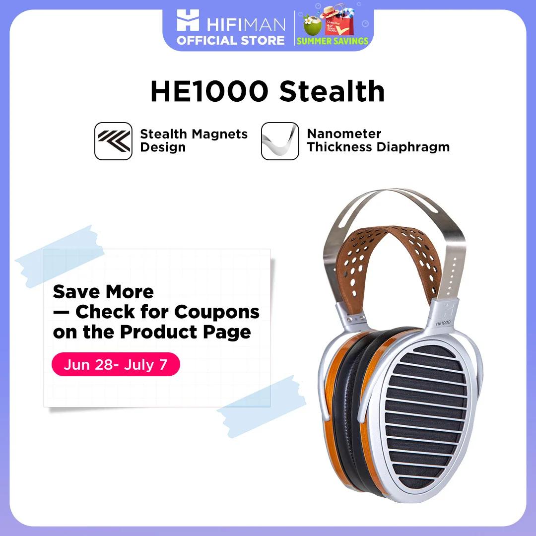 Casque magnétique planaire HE1000 pour Audiophiles