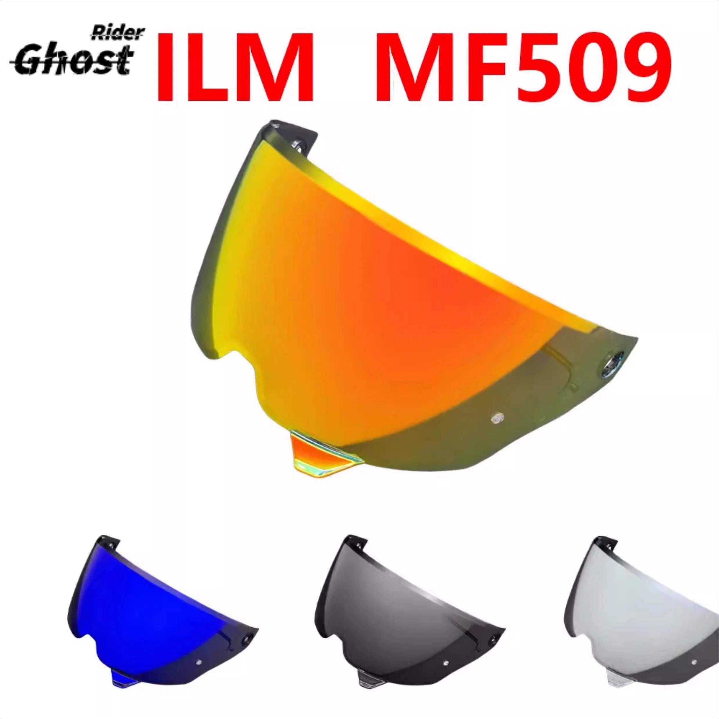 Visière pour casque ILM MF509, protection solaire, lunettes de Moto plaquées, Anti UV, accessoires Casco Moto