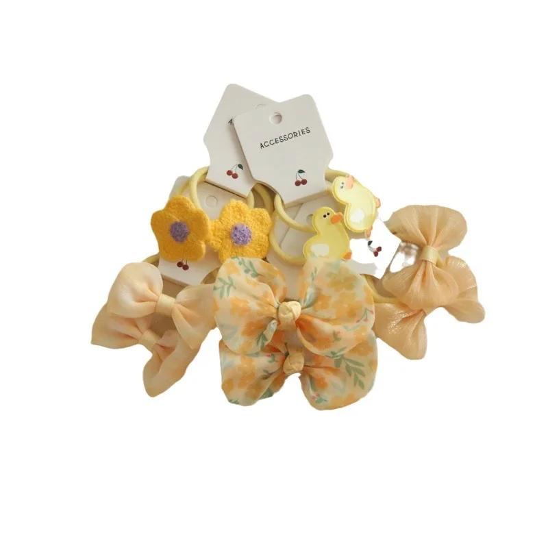 Noeud élastique pour cheveux d'enfants