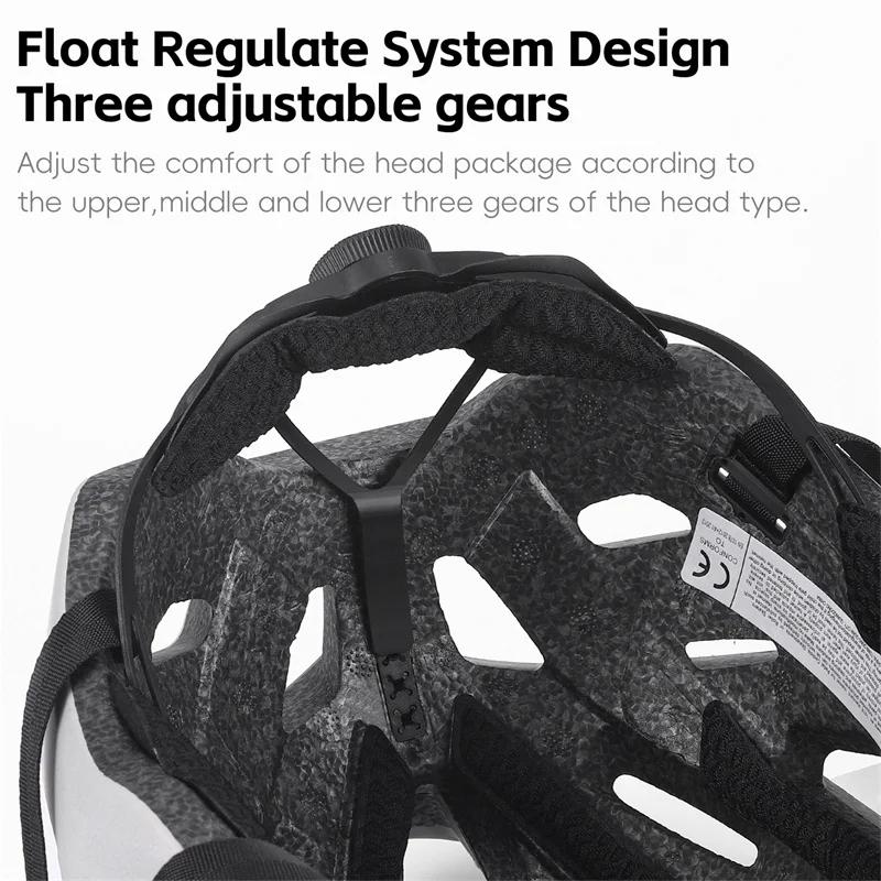 WEST BIKING-Casque de vélo léger intégré pour femme, multicolore, aérodynamique, vélo de route, casques de planche à roulettes