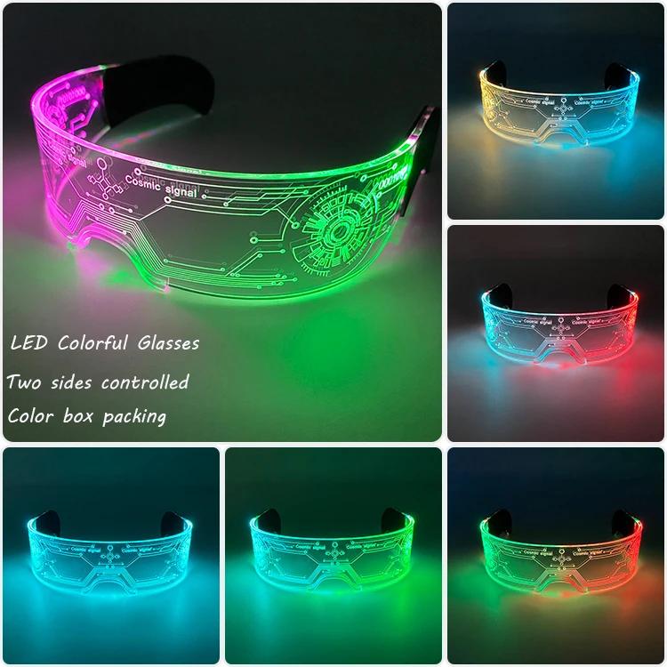 Lunettes lumineuses LED colorées Shoous Cool
