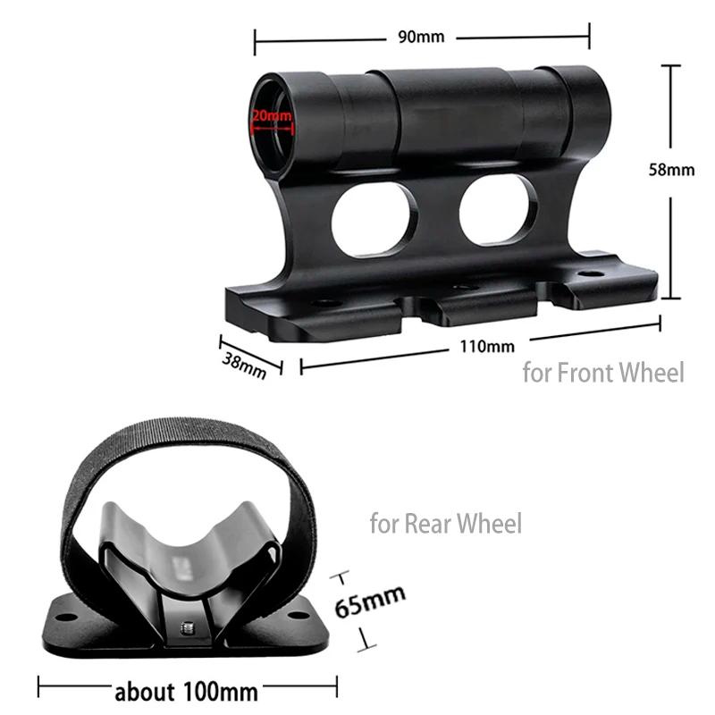 Support de montage de fourche de vélo support de vélo à dégagement rapide support fixe de roue arrière de vélo pour transport de voiture occasionnels usage randonnée voyage