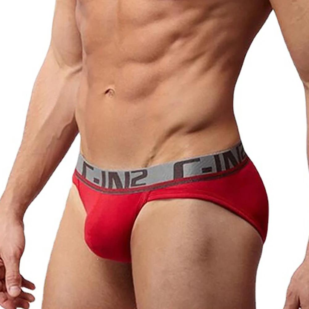 Sous-vêtements pour hommes, Simple et respirant, sac, slips de marque, taille basse, en coton, à la mode, confortables, Vintage, caleçons pour hommes