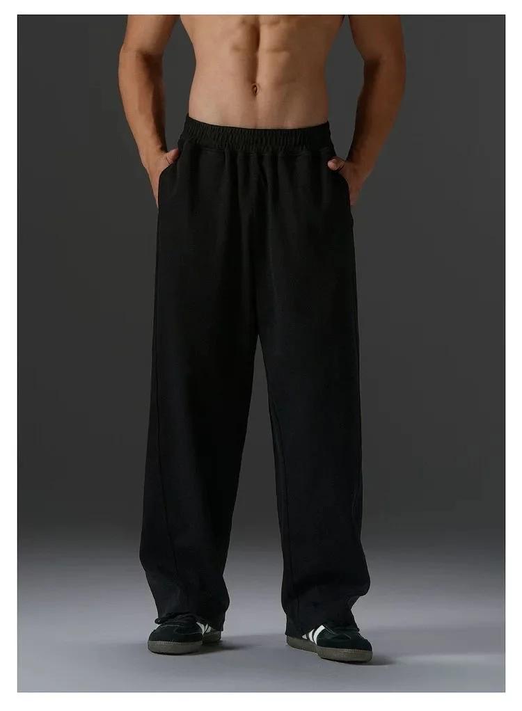 Pantalon de sport en coton pour homme grande taille