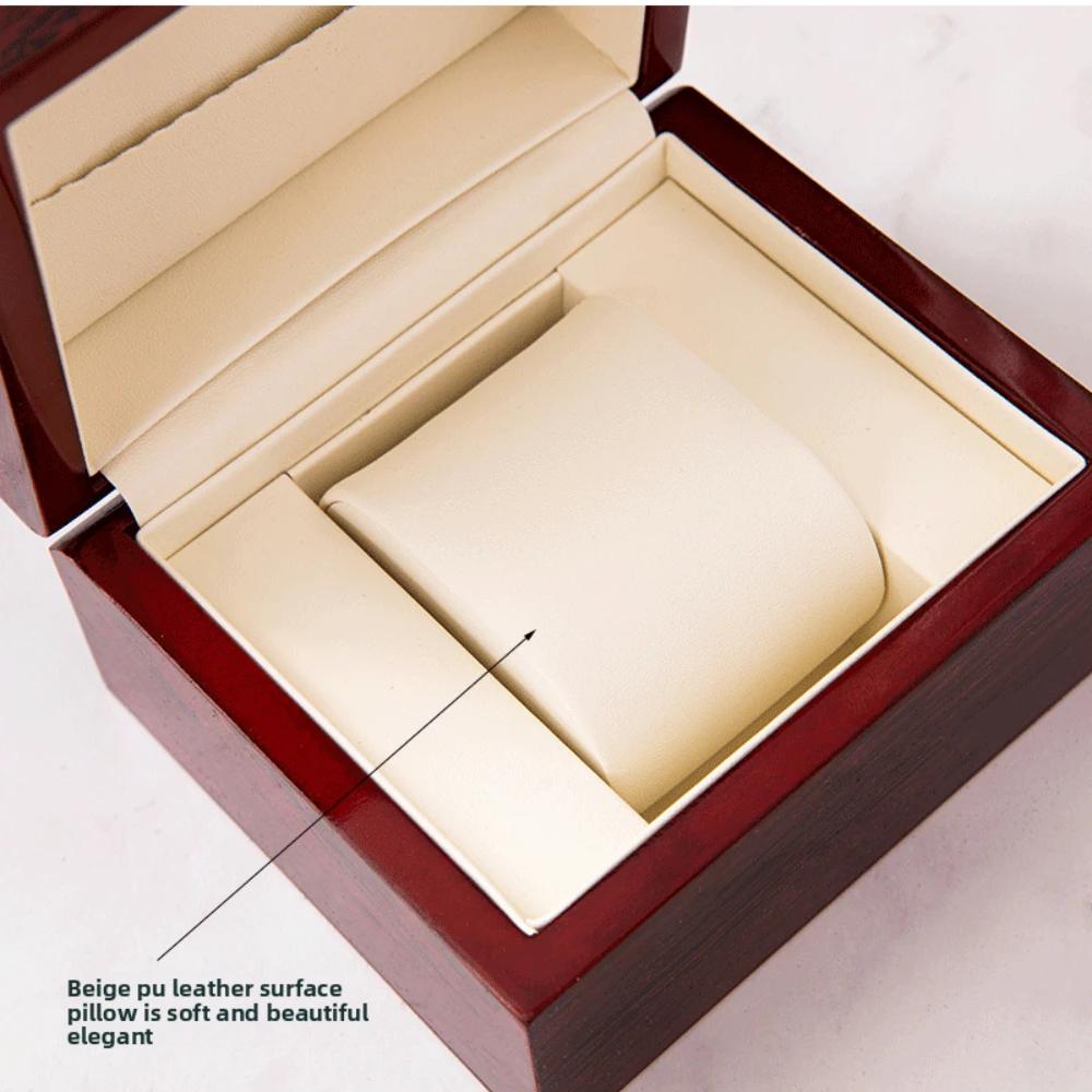 Boîte de montre, boîte de montre-bracelet en laque piano