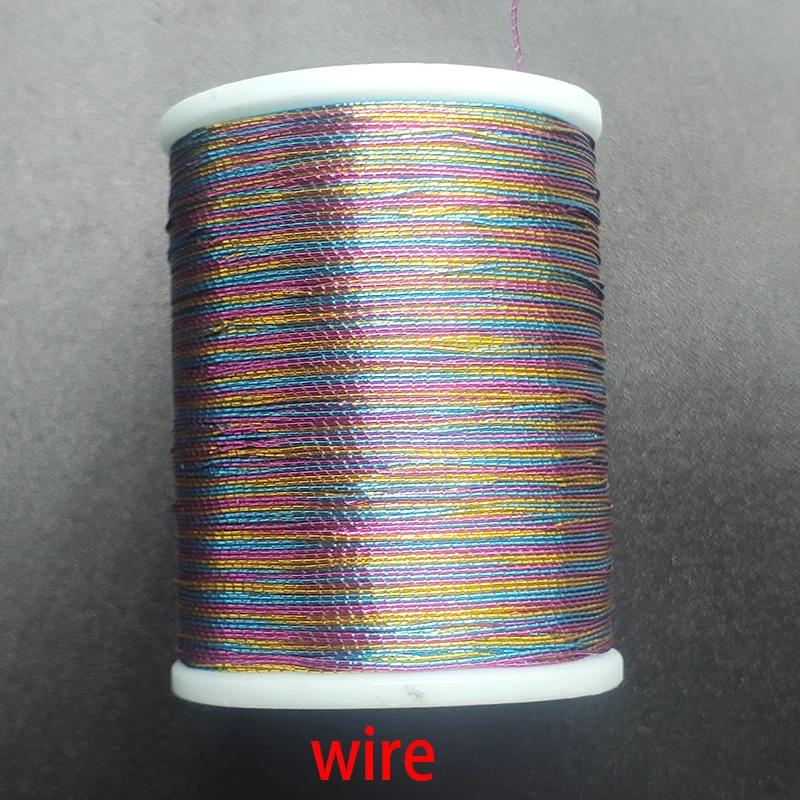 Kit TAKEDO 15 Bobines Fil Nylon Métallique NCP 100 Yards Pour Bricolage Construction Réparation DIY Occasions Spéciales