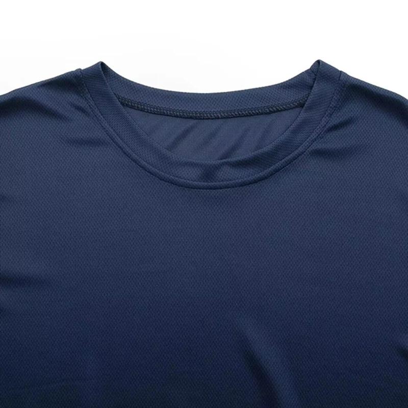 Vêtements de marque pour hommes, mode estivale, shorts décontractés pour affaires, t-shirt à manches courtes polyvalent à col rond, t-shirt respirant
