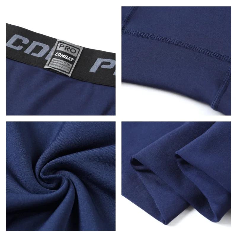 Leggings homme chauffants compression polaire FS - Combinaison course fitness entraînement automne hiver sport
