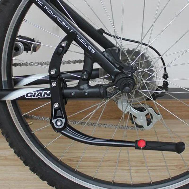 Béquille réglable en aluminium pour VTT et vélo de route