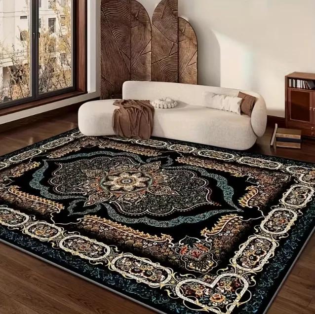 Tapis de camping bohème vintage pour terrasse