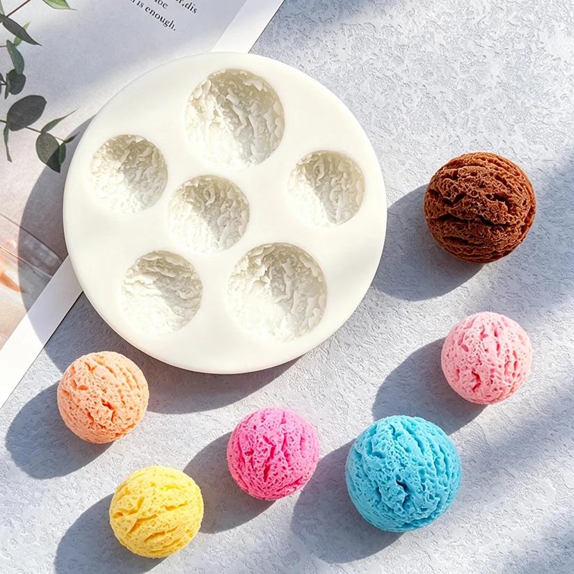 Moule en silicone en forme de crème glacée pour la pâtisserie