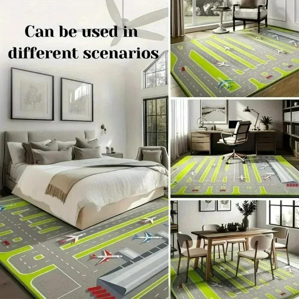 Tapis en Chenille florale botanique tropicale imperméable et antidérapant pour terrasse et jardin d'arrière-cour résistant aux intempéries