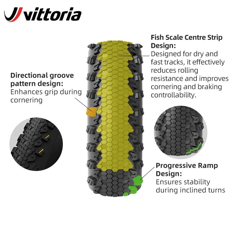 Pneu de vélo Vittoria TERRENO DRY sans chambre à air 700 X 33C/37C/40C pour vélo de gravier, haute endurance pour le cyclisme longue distance