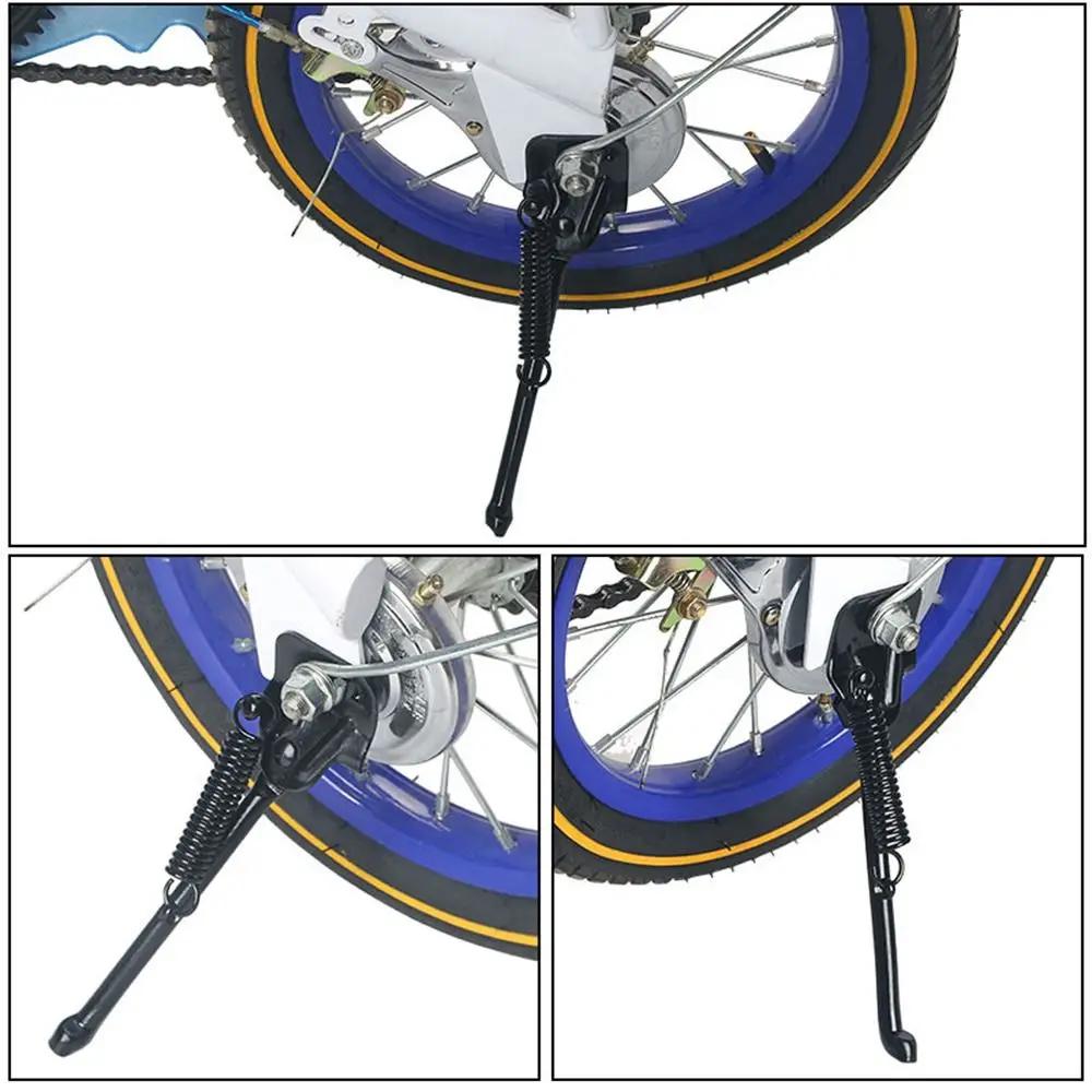 Béquille universelle pour vélo, 16/18/20 pouces, en alliage de fer durable, pied antidérapant pour vélo, vélo électrique, moto, accessoire de cyclisme