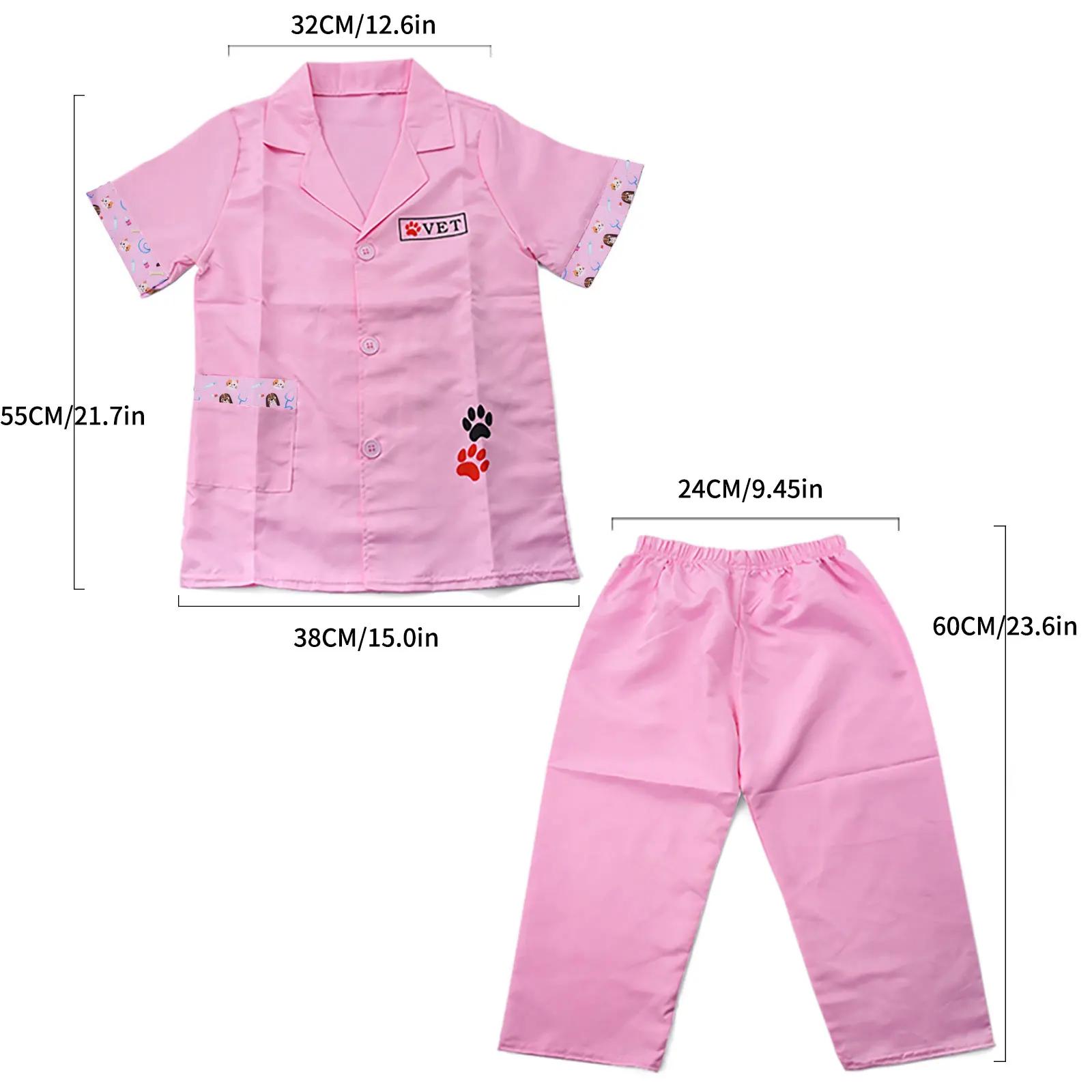 Vêtements vétérinaires pour enfants, Costumes de spectacle de jeu de rôle professionnels de la maternelle, Costumes de spectacle de jeu à domicile