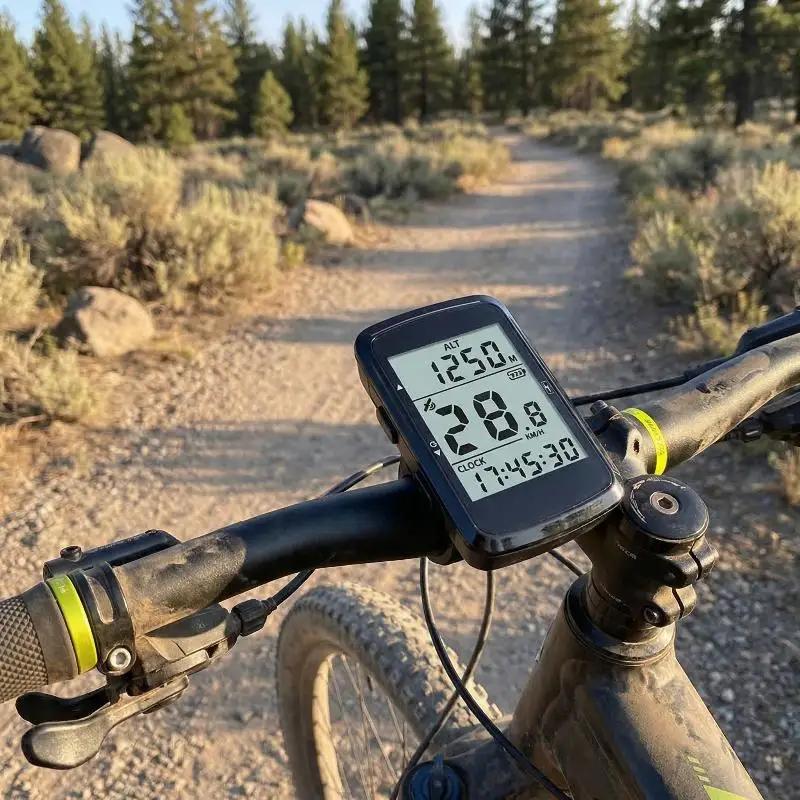 Ordinateur GPS pour vélo, compteur de vitesse sans fil 24 pouces, odomètre étanche pour le cyclisme longue distance et l'entraînement